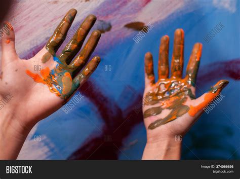 Close Artist Hands Image And Photo Free Trial Bigstock