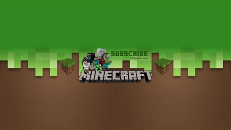 Minecraft Youtube Channel Art 2560x1440 De For School