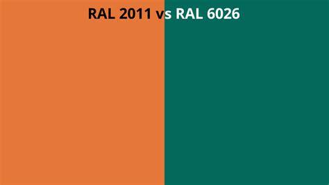 Ral 2011 Vs 6026 Ral Colour Chart Uk