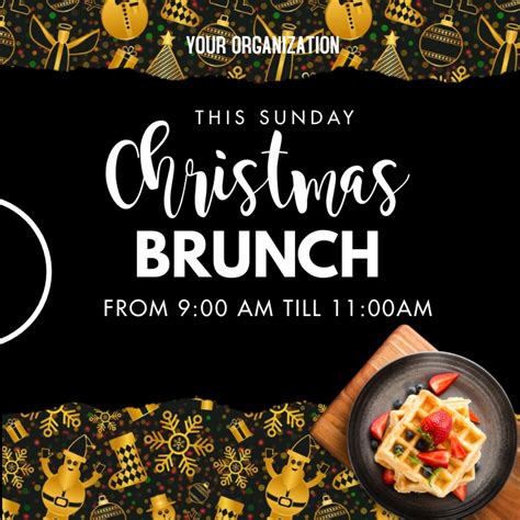 Copy Of Christmas Brunch Postermywall