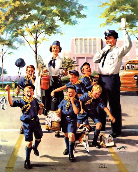 Safety First Art Frahm 1953 Remembering Those Who Pledged