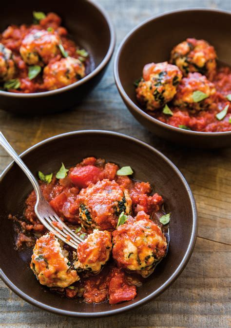 Moroccan meatball sauce daisies and pie. Chicken Meatballs with Spicy Tomato Sauce | Williams ...