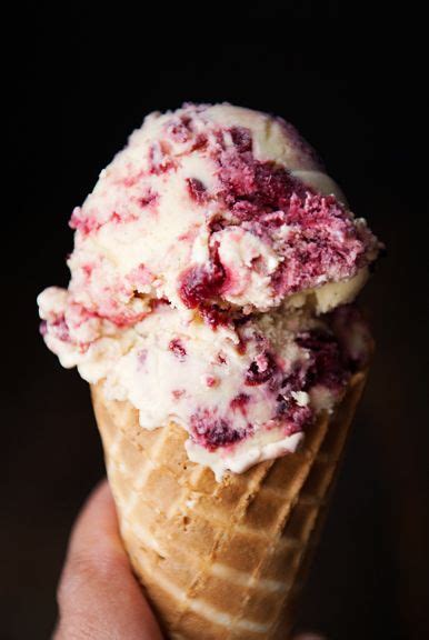 Roasted Cherry Bourbon Swirl Ice Cream Recipe Use Real