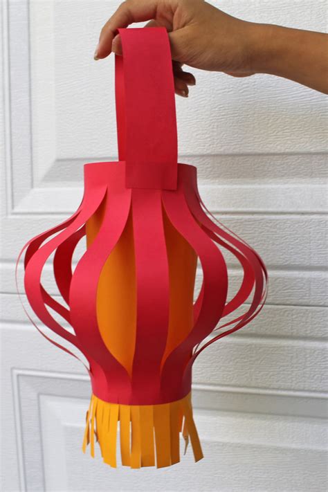 Instructions For Making Unique Chinese New Year Paper Lanterns FeltMagnet