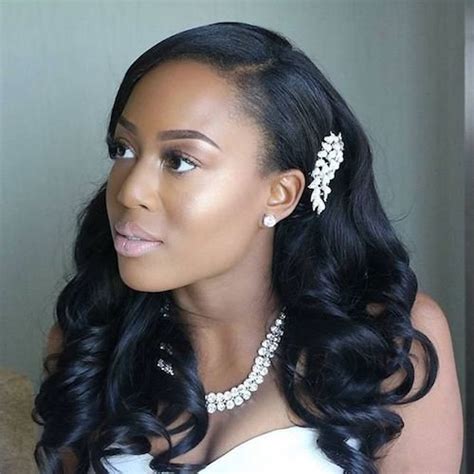 41 Wedding Hairstyles For Black Women To Drool Over 2018