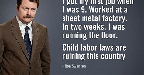 Ron Swansons Words Of Wisdom Imgur