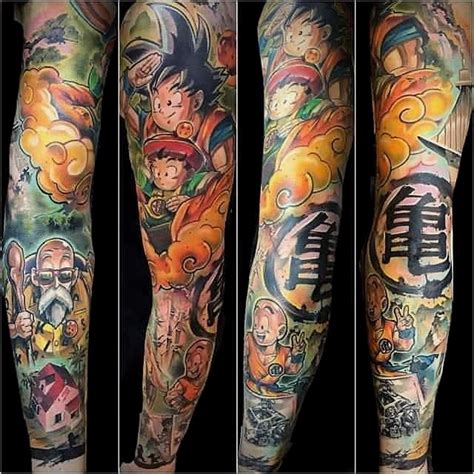 Dragon Ball Tattoos Meanings Dragon Ball Z Tattoos The Ultimate Manga Anime