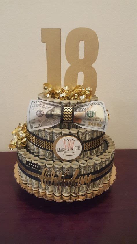 Best Birthday Ideas 18th T Money Cake 65 Ideas Unique Birthday
