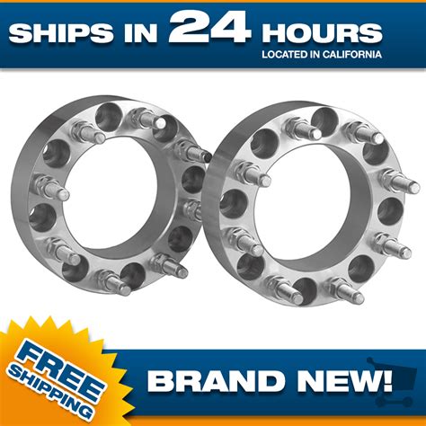 8x65 Wheel Spacers Adapters 8 Lug 916 Studs For Dodge Ram 2500 3500 1