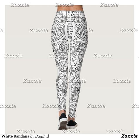 White Bandana Leggings | Zazzle.com | Cute leggings, Leggings fashion, Leggings