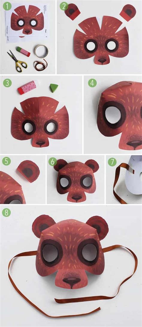 Made of pulp, environmentally friendly and. 40 DIY Mask Ideas For Kids - Free Jupiter