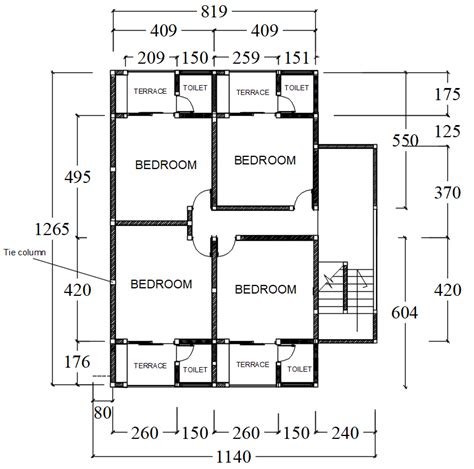 Floor Plan With Dimensions In Cm Image To U