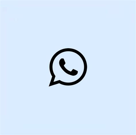 Whatsapp Icon Babyblue Handy Symbole Logo Design Vorlage Logo Design