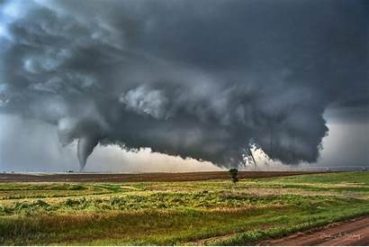 Tornado Storm Clouds Landscape Sky Field 500px