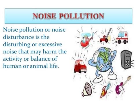 Types Of Pollution Noise Pollution