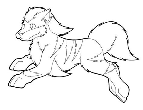 Mobile/growlithe Coloring Sheet Coloring Pages