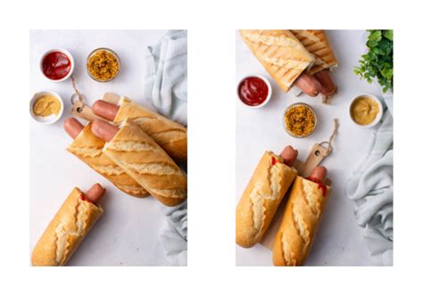 French Baguette Hot Dog Foods Guy