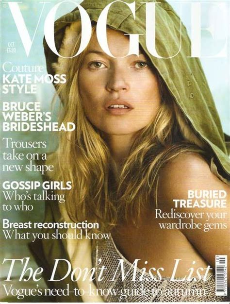 Kate Moss Vogue Covers Vogue Uk