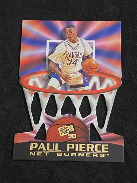 Lot Mint 1998 Press Pass Net Burners Die Cut Paul Pierce Rookie