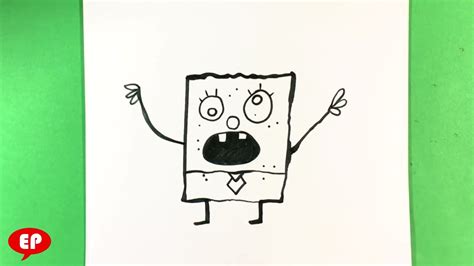 Doodlebob Spongebob Drawing Meme