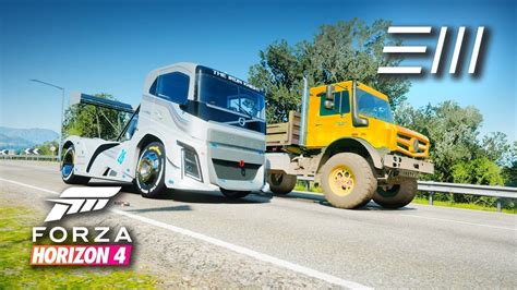 Forza Horizon 4 Iron Knight Vs Unimog Most Powerful Trucks Against