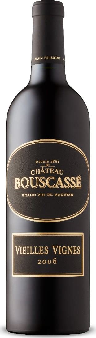 Château Bouscassé Vieilles Vignes Madiran 2006 Expert Wine Ratings And Wine Reviews By Winealign