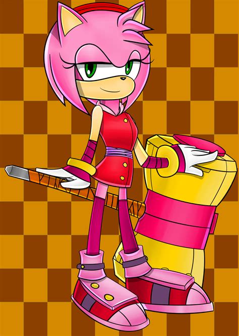 Sonic Boom Amy Rose By Flam3zero On Deviantart