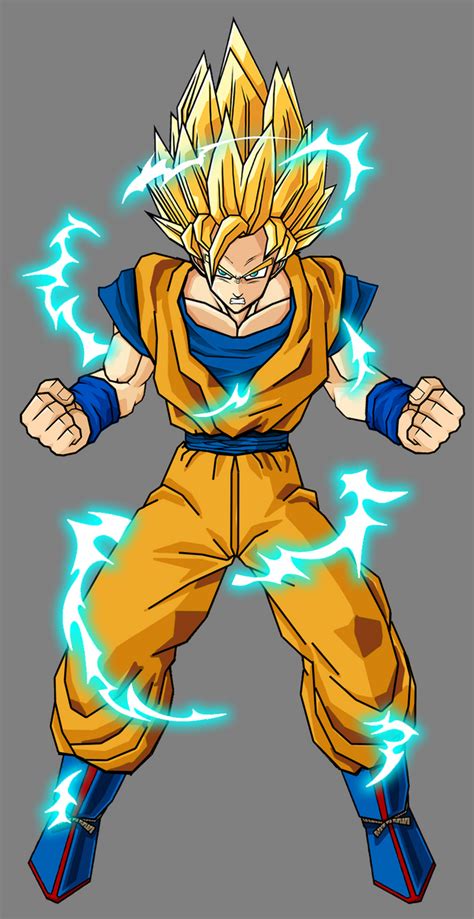 Goku Ssj 2 By Elninja75 On Deviantart