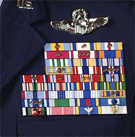 Air Force Ribbon Racks Airforce Military