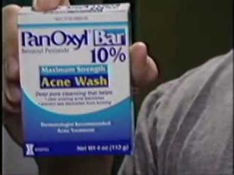 Treats acne and helps prevent new acne blemishes from forming. Nathan Reedy's Soap Commercial - PanOxyl Bar Acne Wash ...