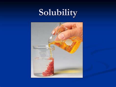 Ppt Solubility Powerpoint Presentation Free Download Id6260427