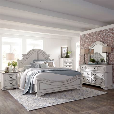 Magnolia Manor King Panel Bed 509136568 At Turners Fine Furniture