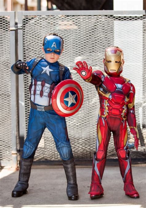 Boys Captain America Deluxe Kids Costume