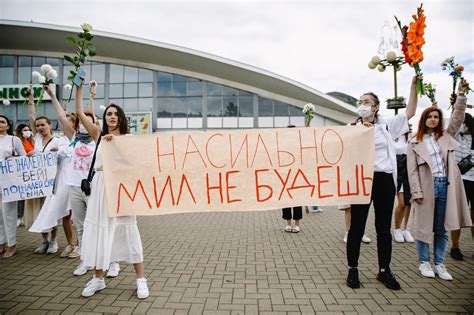 Women Only Protests In Belarus Human Rights House Foundation