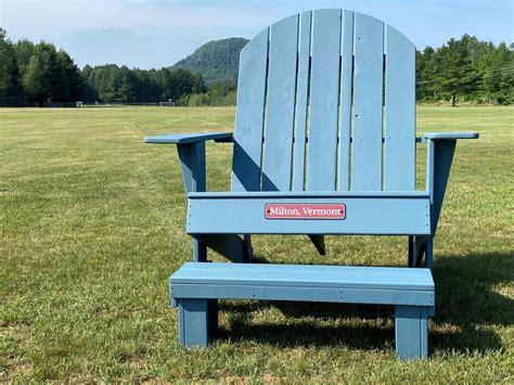 Giant Adirondack Chair Added To Bombardier Park Local News