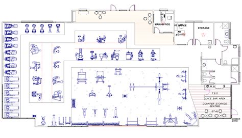 Gym Architecture Gym Design Gym Plan