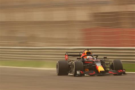 Bahrain Sandstorm Lewis Hamilton And Max Verstappen Test New F1 Cars