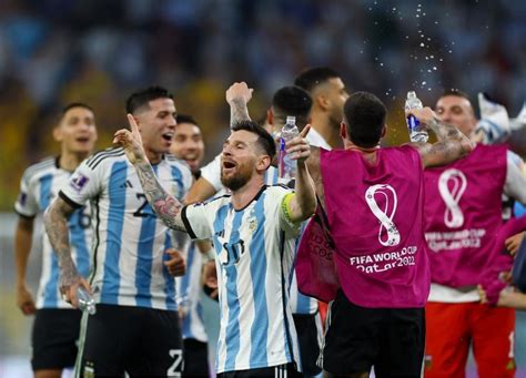Fotos Argentina Pasó A Cuartos De Final En El Mundial De Qatar Y Así