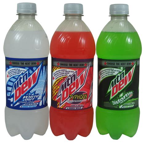 Последние твиты от mountain dew® (@mountaindew). Mountain DEWmocracy Flavors 2010 (Distortion, Typhoon and ...