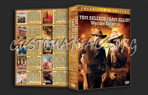 Tom Selleck Sam Elliot Western Collection Dvd Cover Dvd Covers