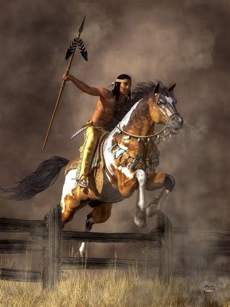 Jumping Mustang By Daniel Eskridge Native American Horses Native