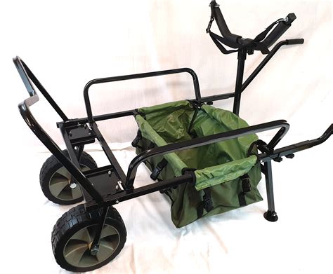 Fishing Barrows Trolleys New Dynamic Carp Fishing Barrow With Storage