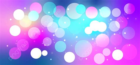 Abstract Bokeh Background With Multicolor And Vector Elements Bokeh