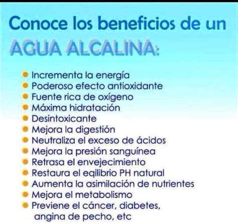 Acidez Quimica Del Agua Agua Alcalina Alcalina Agua Alcalina Beneficios