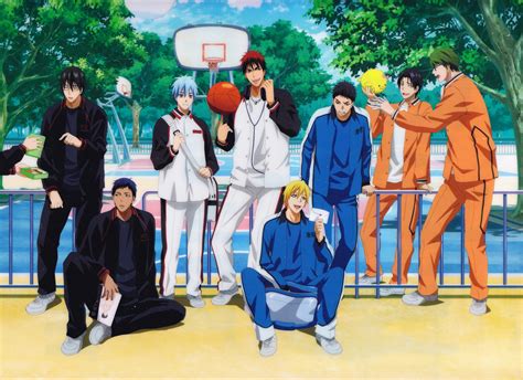 Anime Series Character Kuroko No Basket Series