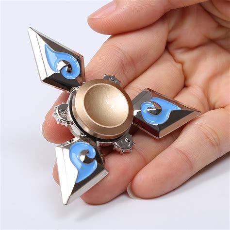 66 Off 2018 Metal Edc Fidget Hand Tri Spinner Toy For Relaxing In Silver 777712cm