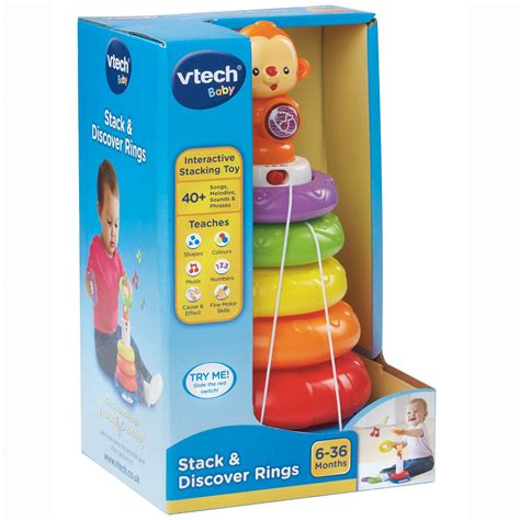 Vtech Stack And Discover Rings Toys N Tuck