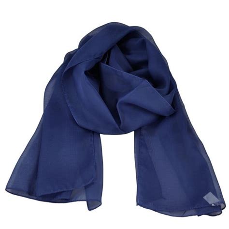 Royal Blue Chiffon Scarf Chiffon Scarf Royal Blue Scarf Lightweight