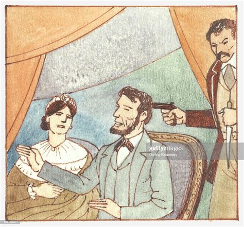 Illustration Of Assassination Of President Abraham Lincoln By John