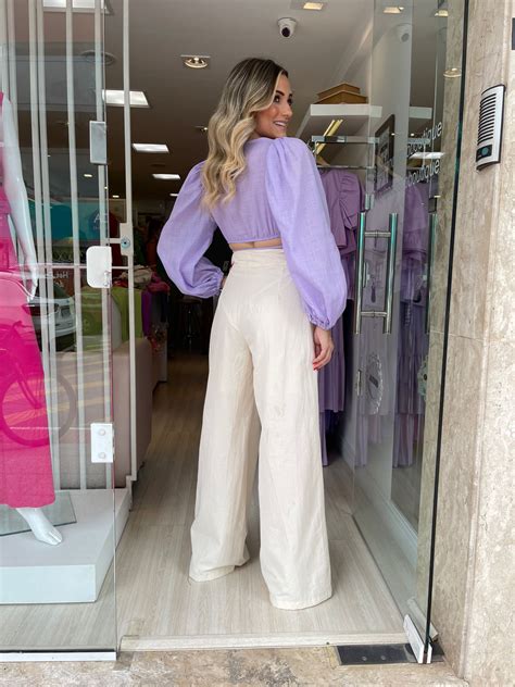 Calca Pantalona Botoes Keyla Nolasco Boutique Uma Marca De Roupas Femininas Repleta De Estilo